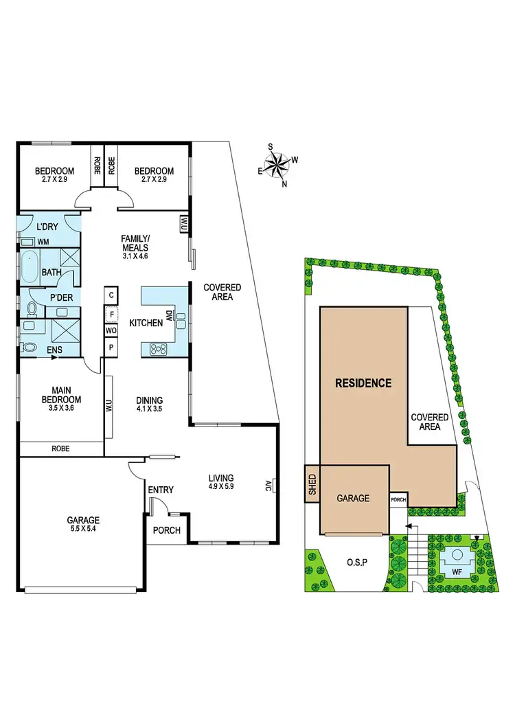 Floorplan of Homely house listing, 40 Bolwarra Street, Chadstone VIC 3148