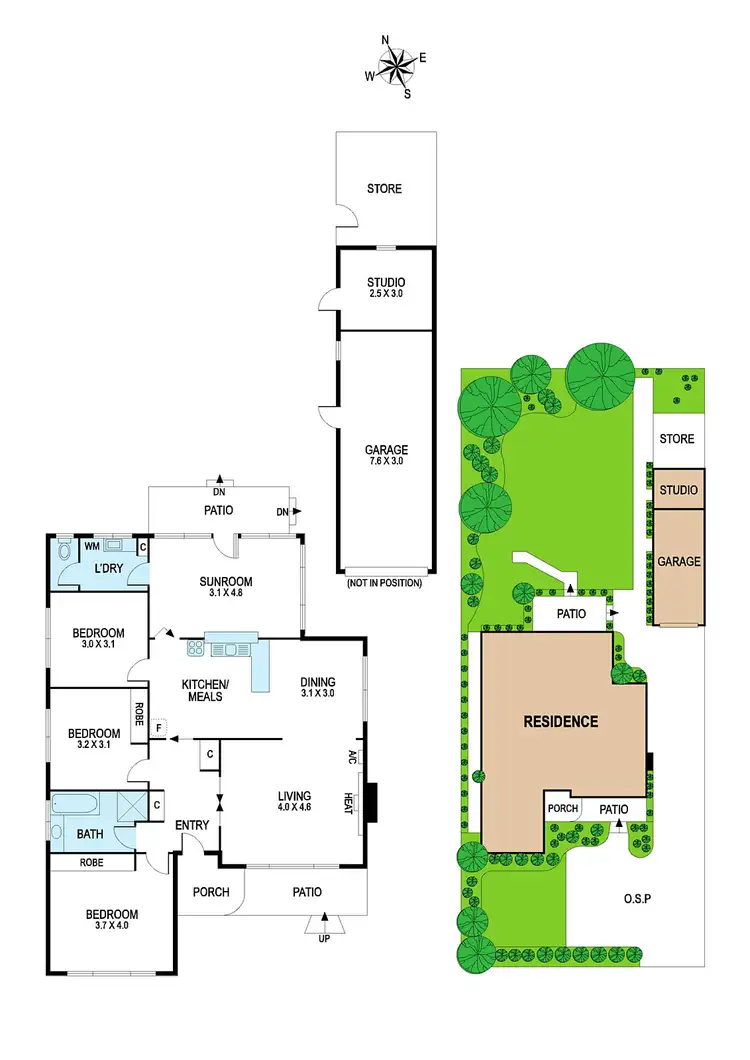 Floorplan of Homely house listing, 61 Stockdale Avenue, Bentleigh East VIC 3165