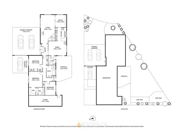 Floorplan of Homely house listing, 7 Wyong Court, Grovedale VIC 3216