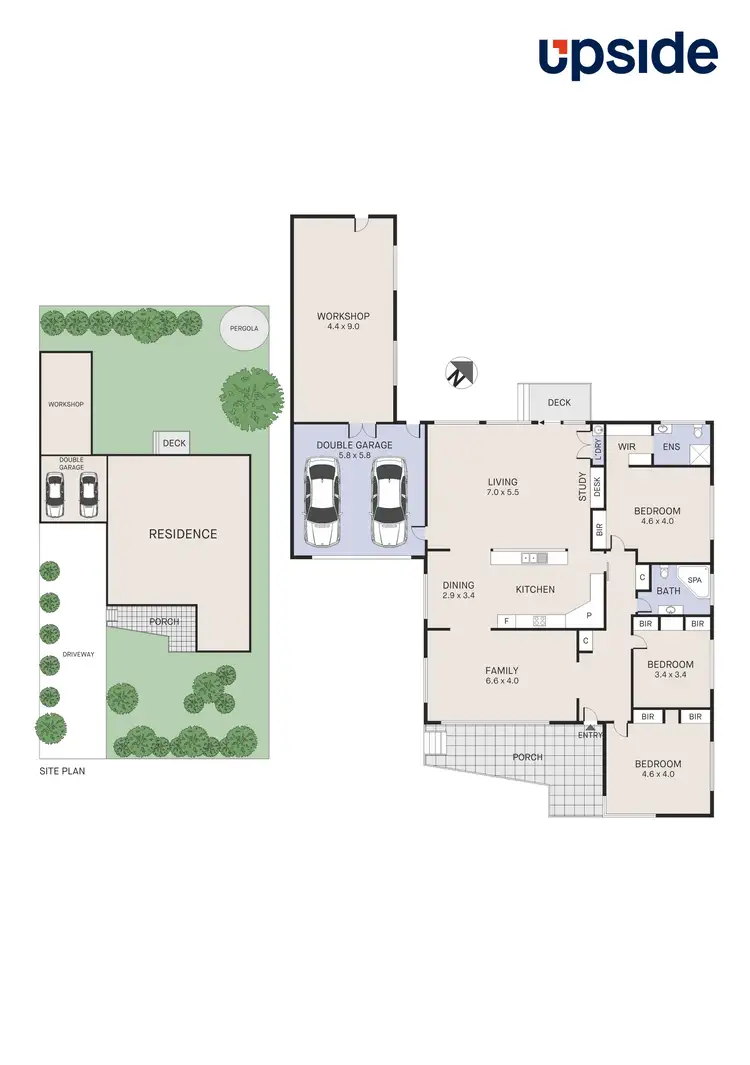 Floorplan of Homely house listing, 25 Lloyd Street, Knoxfield VIC 3180
