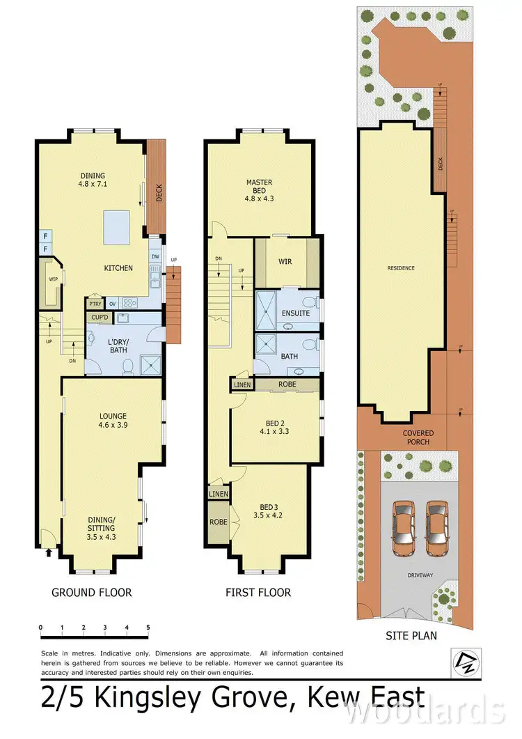 Floorplan of Homely house listing, 2/5 Kingsley Grove, Kew East VIC 3102