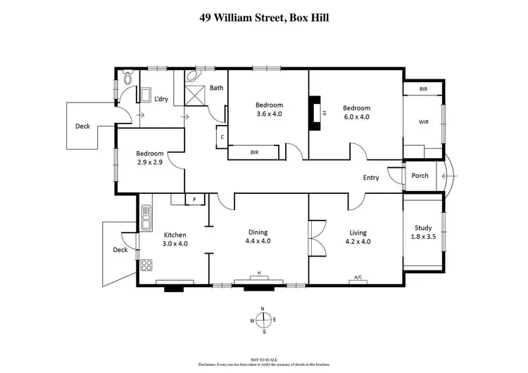 Floorplan of Homely house listing, 49 William Street, Box Hill VIC 3128
