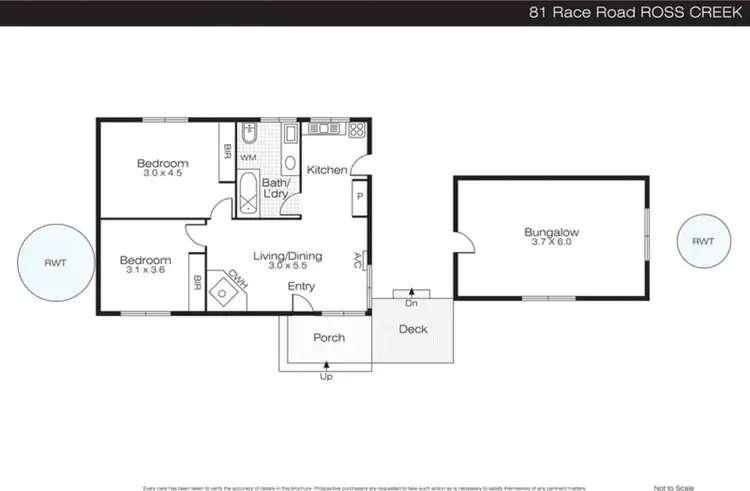 Floorplan of Homely rural property listing, 81 Race Road, Ross Creek VIC 3351