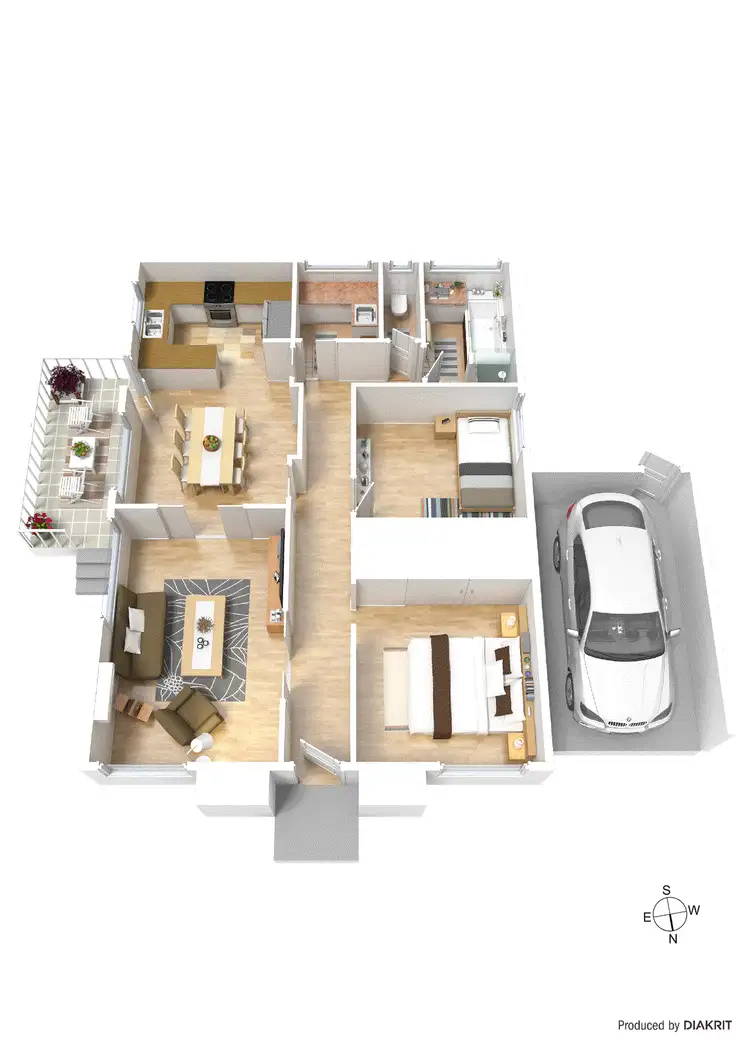 Floorplan of Homely unit listing, 30 Wallace Road, Burwood VIC 3125
