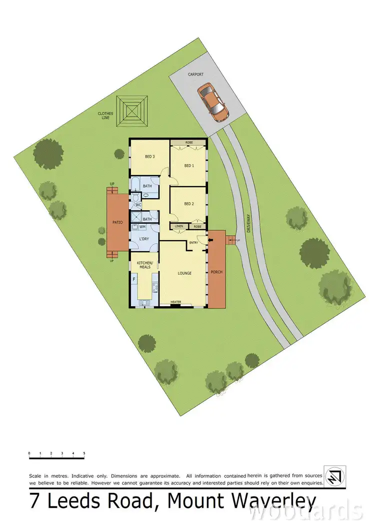Floorplan of Homely house listing, 7 Leeds Road, Mount Waverley VIC 3149