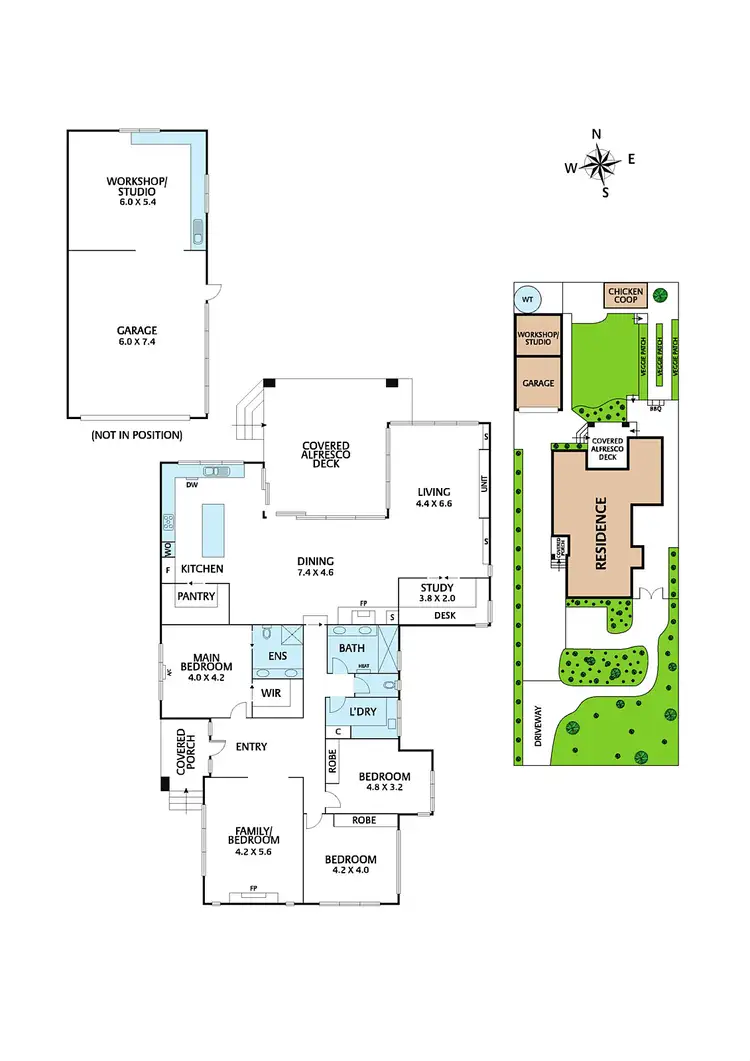 Floorplan of Homely house listing, 9 Linum Street, Blackburn VIC 3130