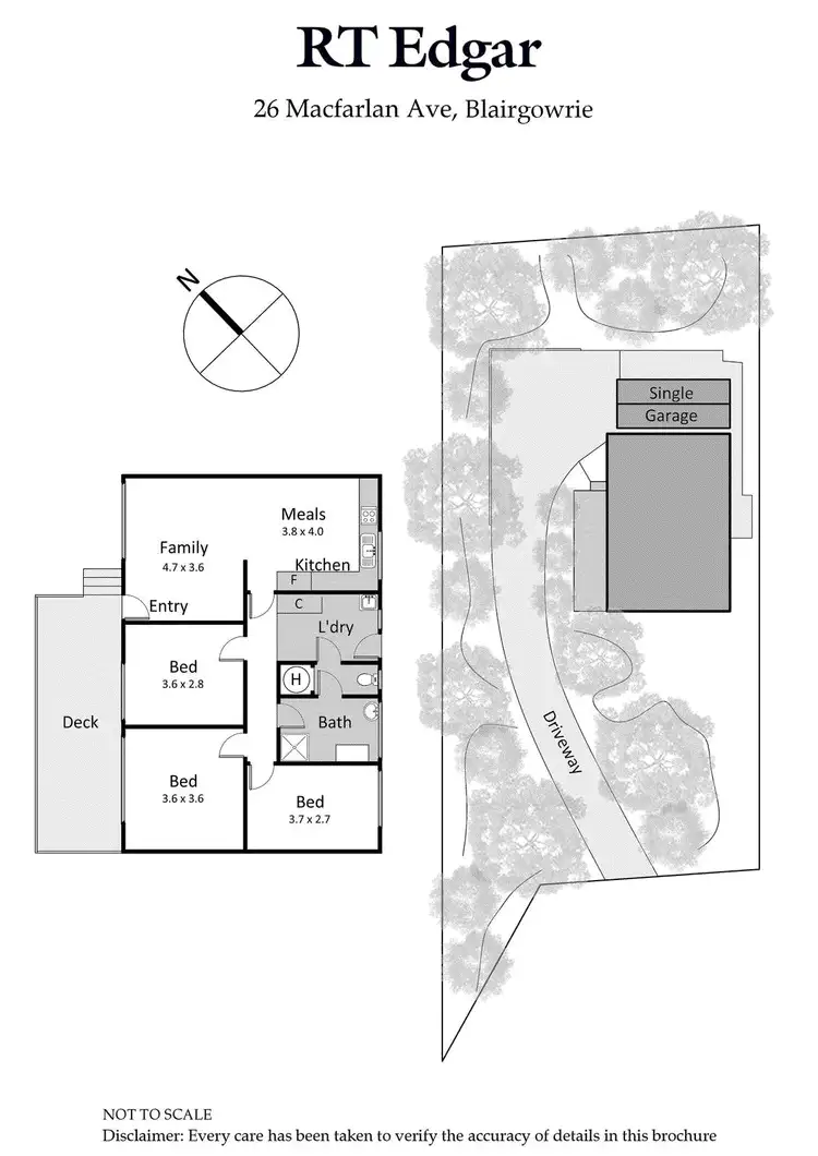 Floorplan of Homely house listing, 26 Macfarlan Avenue, Blairgowrie VIC 3942