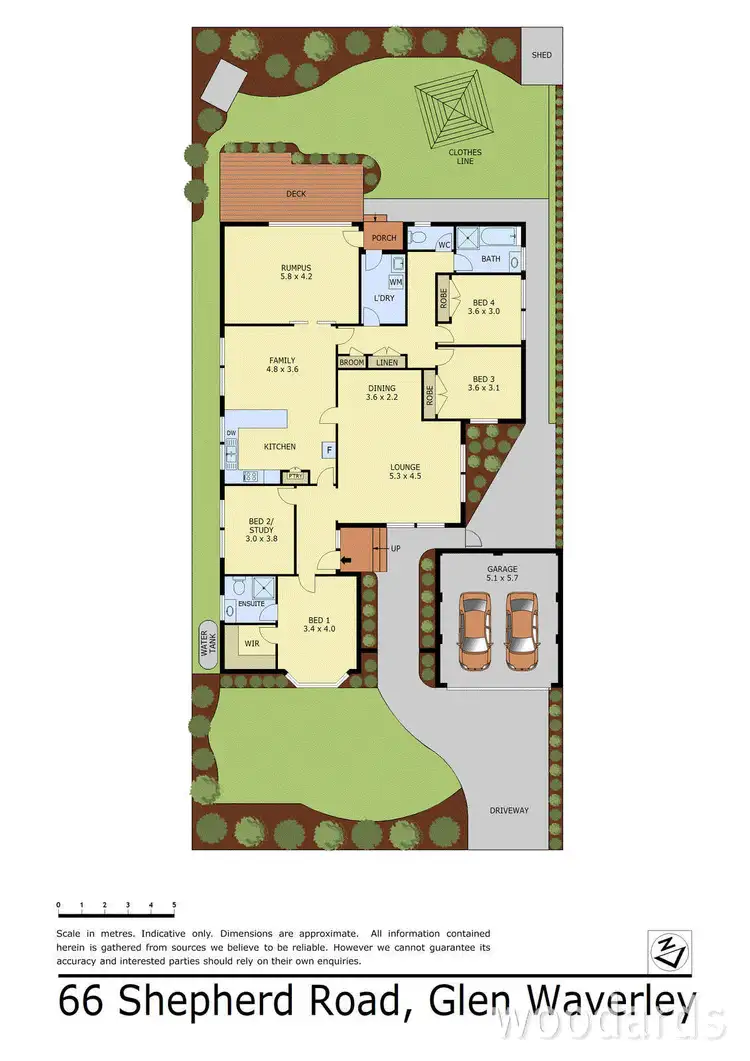 Floorplan of Homely house listing, 66 Shepherd Road, Glen Waverley VIC 3150