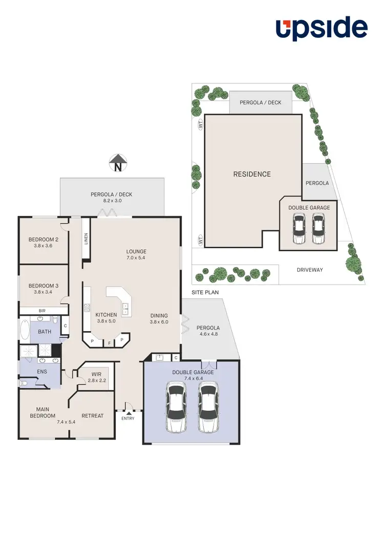 Floorplan of Homely house listing, 5 Hardeep Place, Heathmont VIC 3135