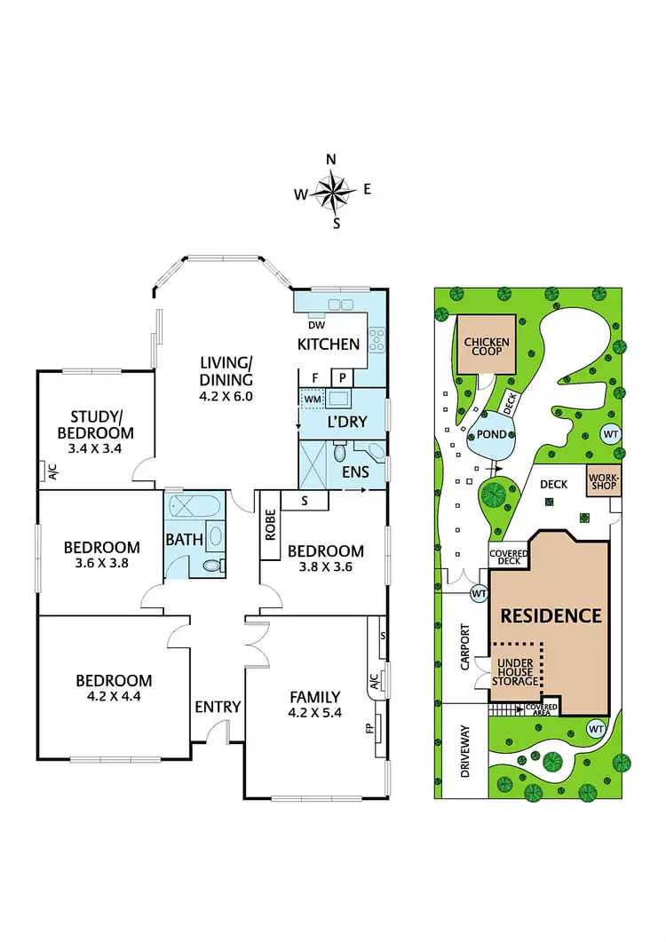Floorplan of Homely house listing, 13 Halsey Street, Box Hill South VIC 3128