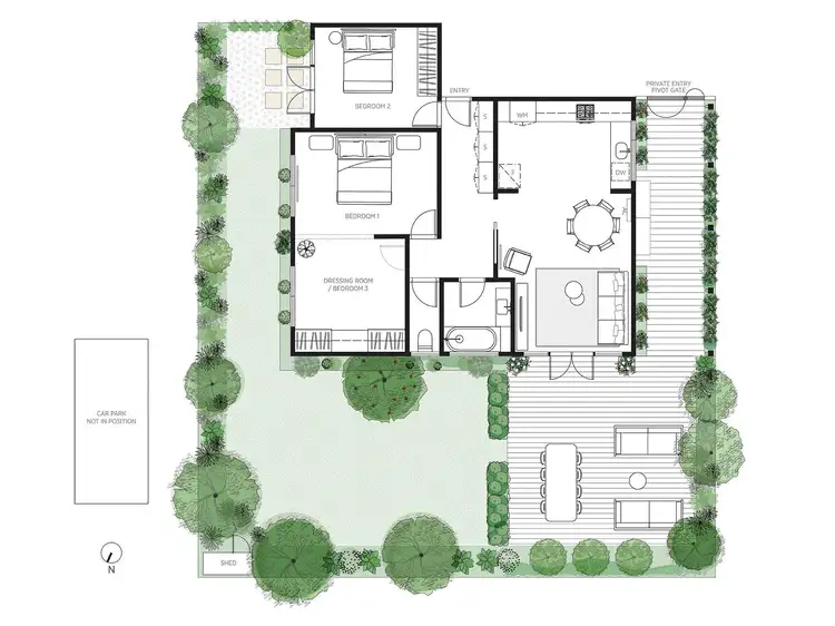 Floorplan of Homely apartment listing, Residence 5/2 Hertford Street, St Kilda East VIC 3183