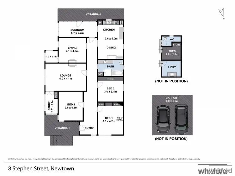 Floorplan of Homely house listing, 8 Stephen Street, Newtown VIC 3220