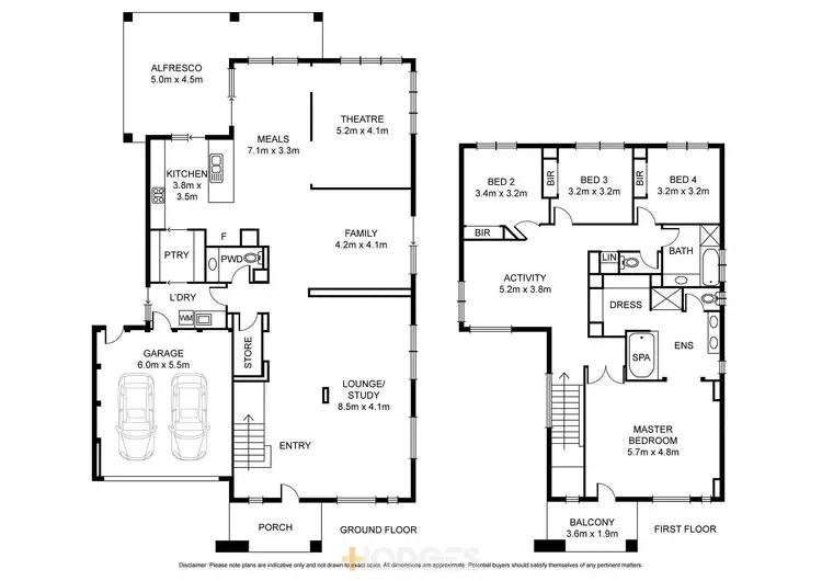 Floorplan of Homely house listing, 12 De Havilland Circuit, Williams Landing VIC 3027