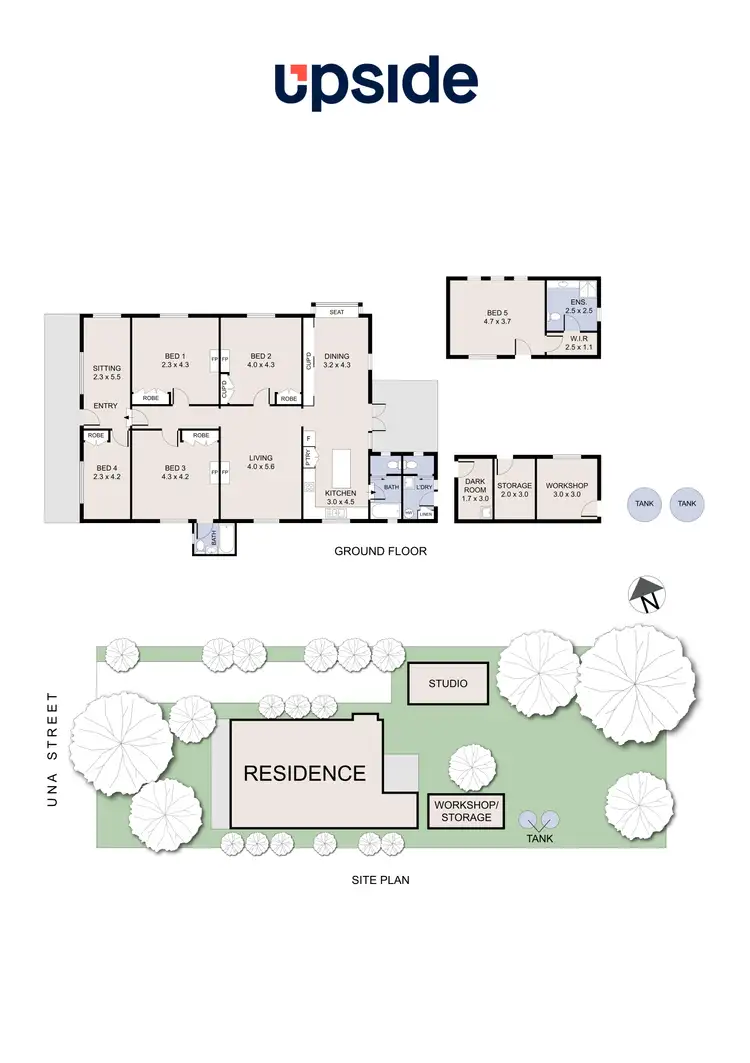 Floorplan of Homely house listing, 18 Una Street, Bowral NSW 2576