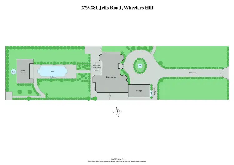 Floorplan of Homely house listing, 279-281 Jells Road, Wheelers Hill VIC 3150