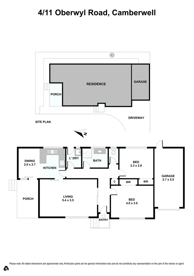Floorplan of Homely unit listing, 4/11 Oberwyl Road, Camberwell VIC 3124