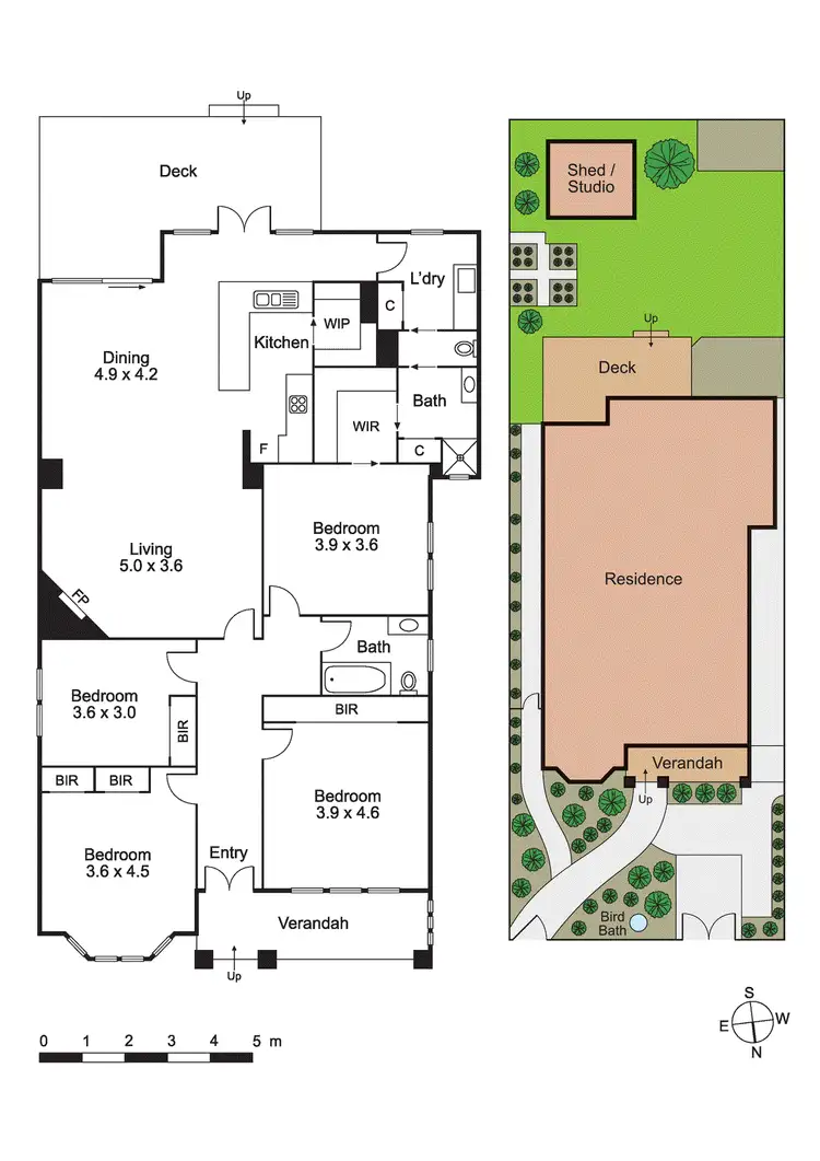 Floorplan of Homely house listing, 3 Kendall Street, Preston VIC 3072