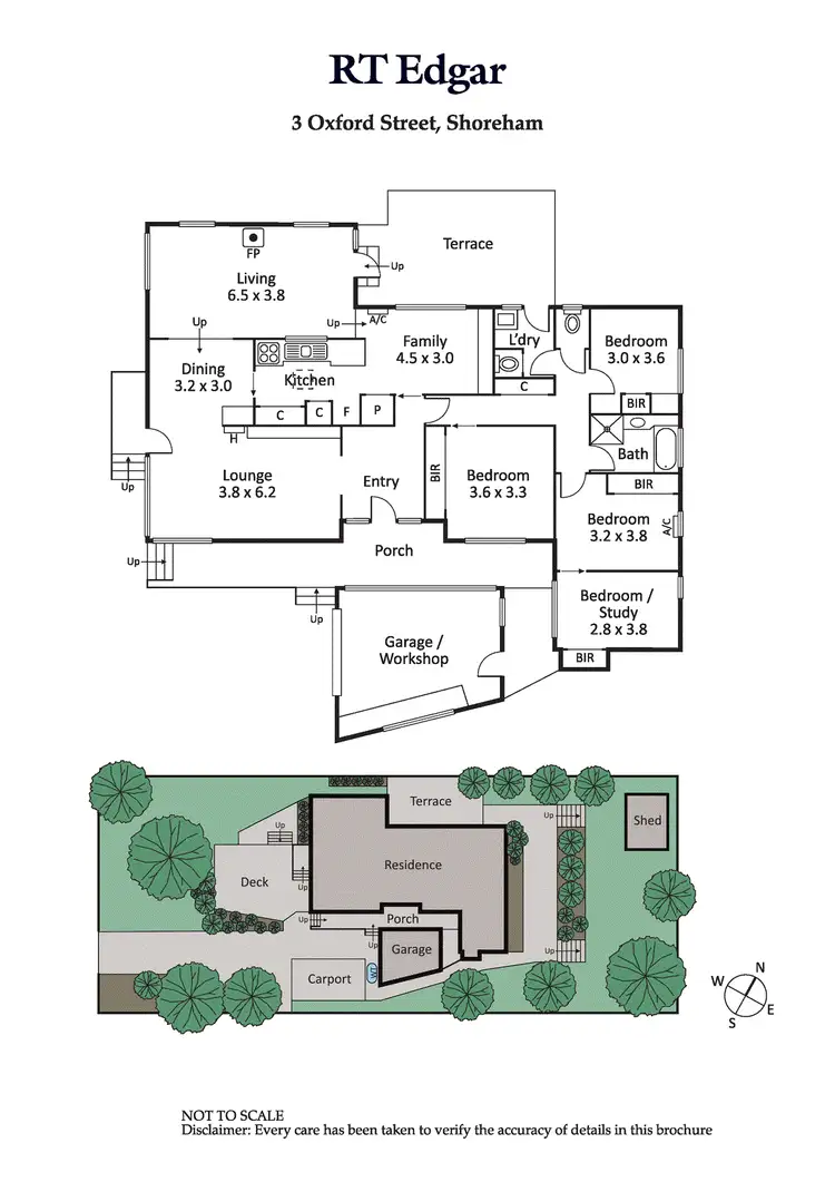 Floorplan of Homely house listing, 3 Oxford Street, Shoreham VIC 3916