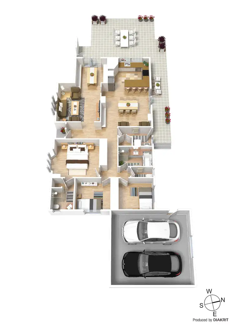 Floorplan of Homely unit listing, 1/244 Lawrence Road, Mount Waverley VIC 3149