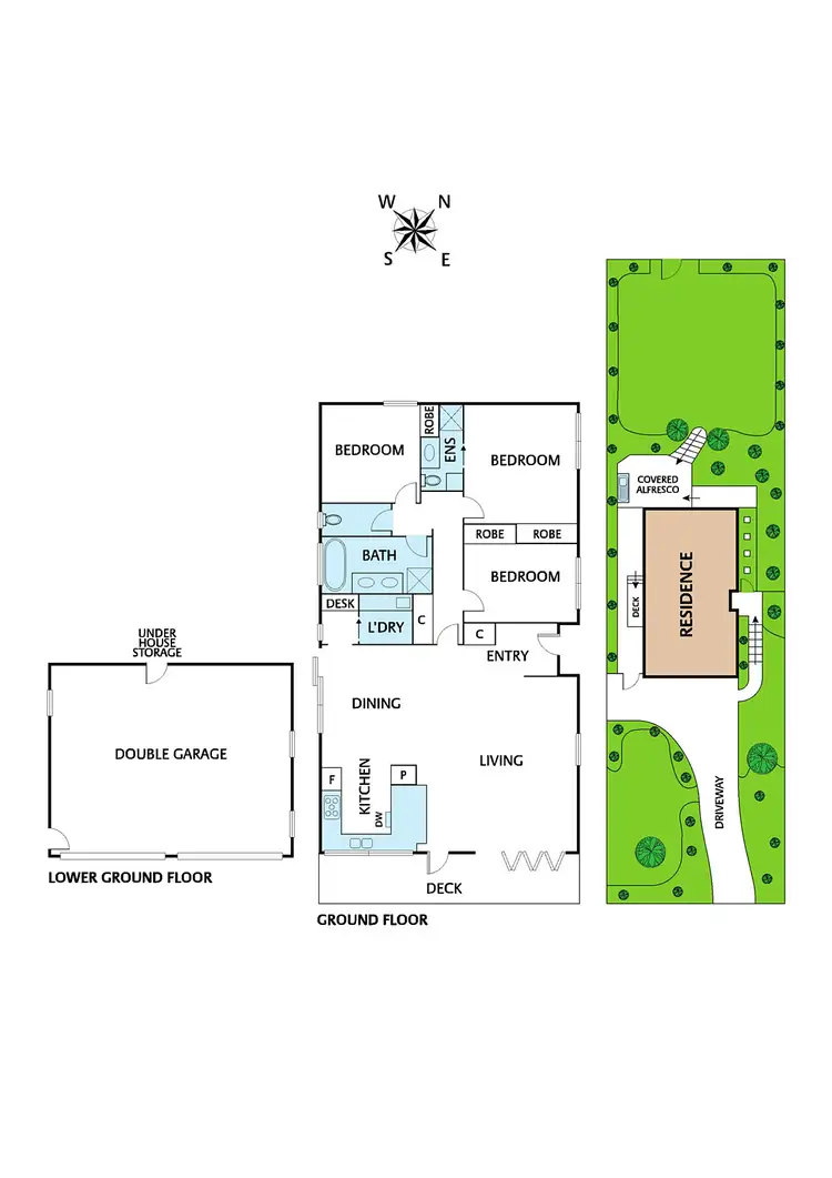 Floorplan of Homely house listing, 49 Napier Crescent, Montmorency VIC 3094