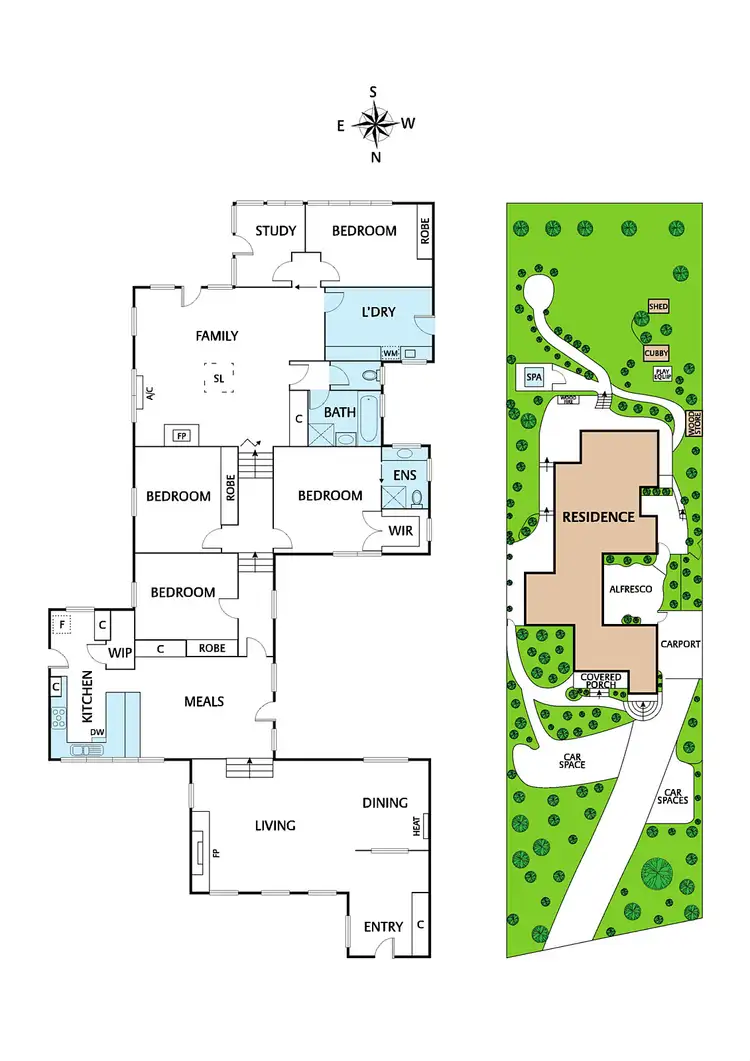 Floorplan of Homely house listing, 14 Cheverton Road, Lower Plenty VIC 3093