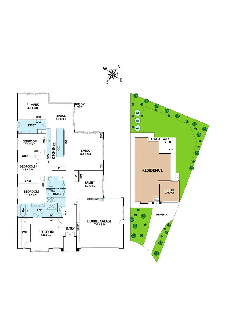 Floorplan of Homely house listing, 40 Diosma Crescent, Nunawading VIC 3131