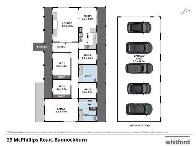 Floorplan of Homely house listing, 29 Mcphillips Road, Bannockburn VIC 3331