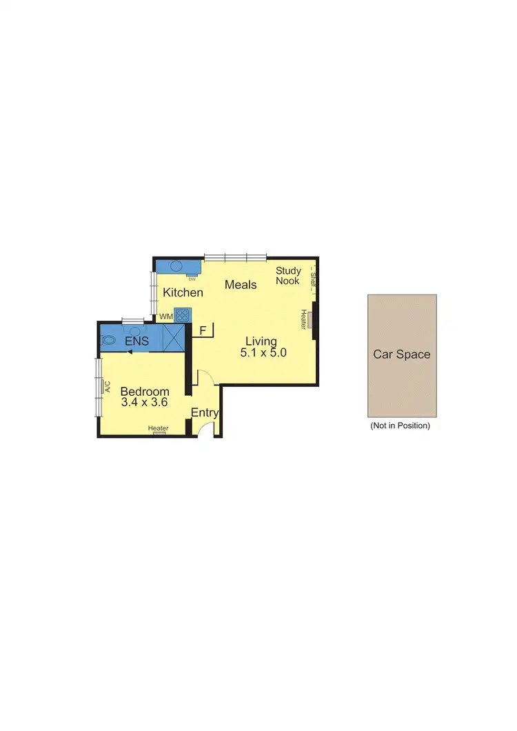 Floorplan of Homely apartment listing, 8/184 Auburn Road, Hawthorn VIC 3122