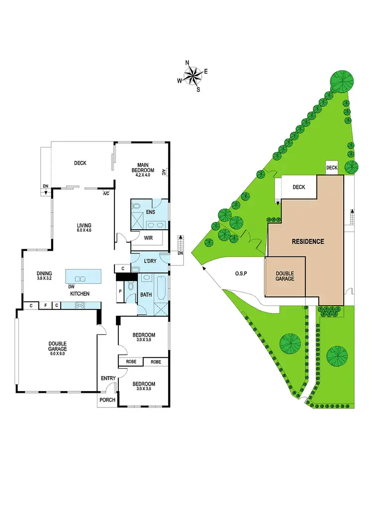 Floorplan of Homely house listing, 8 Brando Court, Endeavour Hills VIC 3802