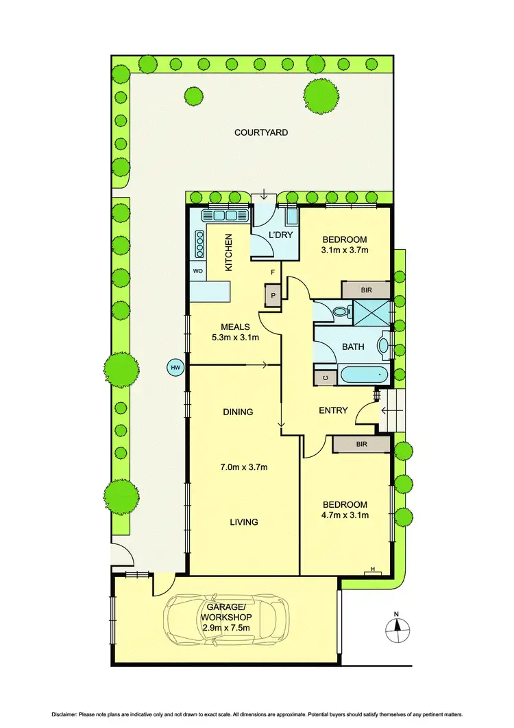 Floorplan of Homely unit listing, 5/429 Middleborough Road, Box Hill VIC 3128
