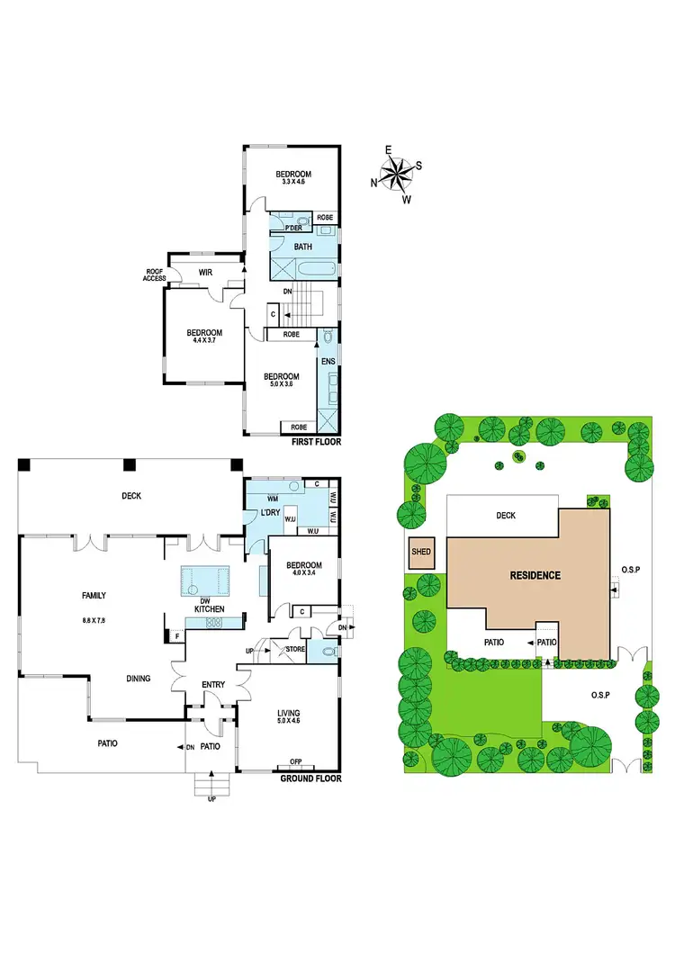 Floorplan of Homely house listing, 1A Milroy Street, Brighton East VIC 3187