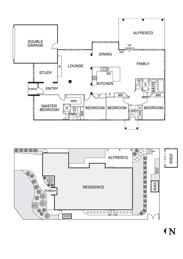 Floorplan of Homely house listing, 2 Plover Way, Whittlesea VIC 3757