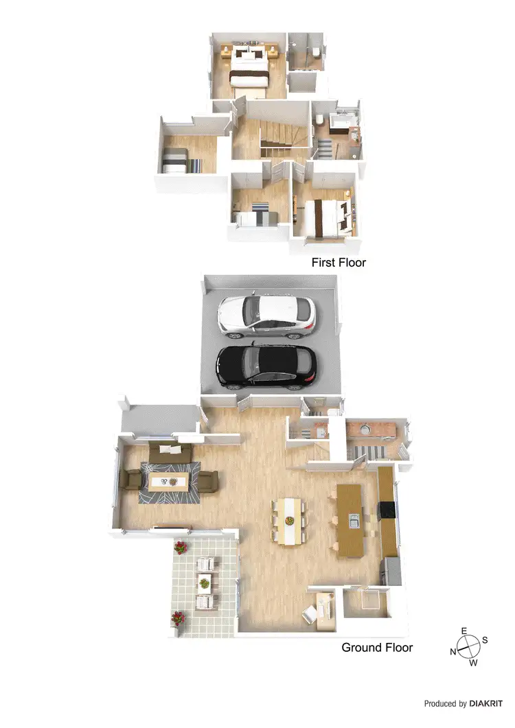 Floorplan of Homely townhouse listing, 2/2 Sinclair Street, Oakleigh South VIC 3167