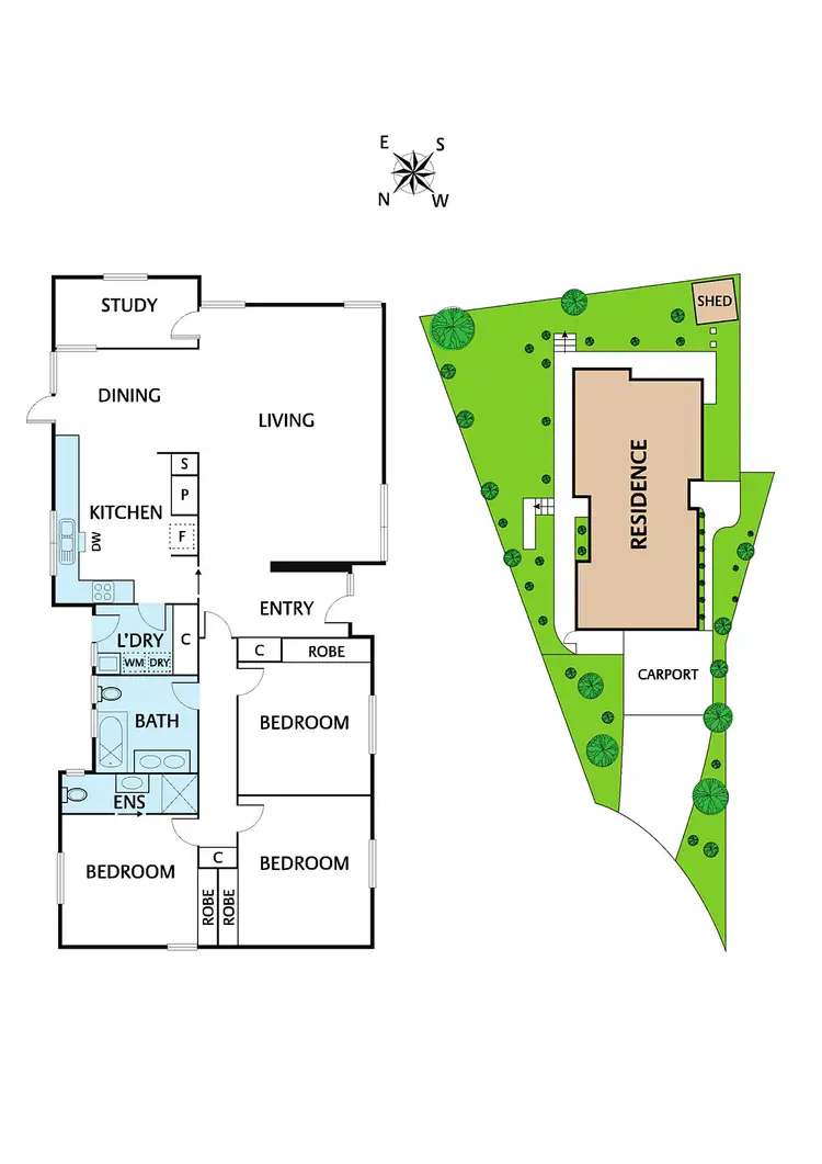 Floorplan of Homely house listing, 6 Nestan Court, Viewbank VIC 3084