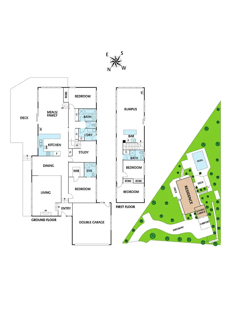 Floorplan of Homely house listing, 3 Karen Court, Warrandyte VIC 3113