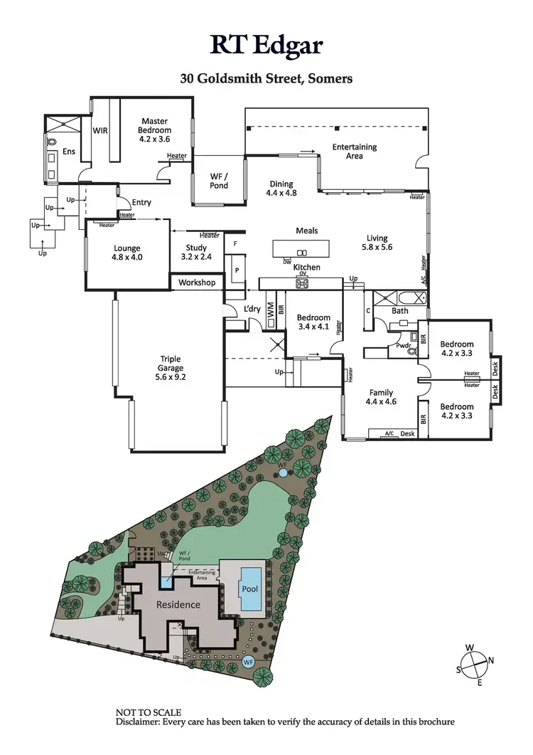 Floorplan of Homely house listing, 30 Goldsmith Street, Somers VIC 3927