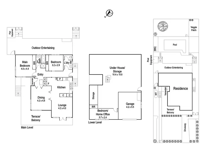 Floorplan of Homely house listing, 123 Graham Road, Viewbank VIC 3084