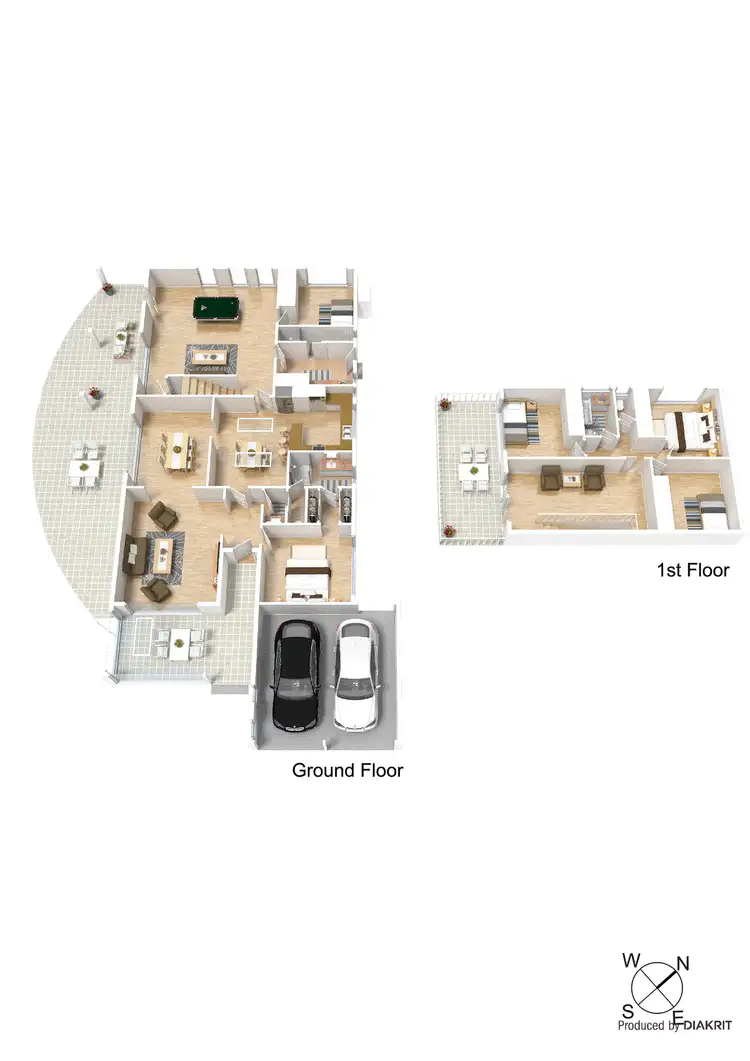 Floorplan of Homely house listing, 2 Emily Court, Clarinda VIC 3169