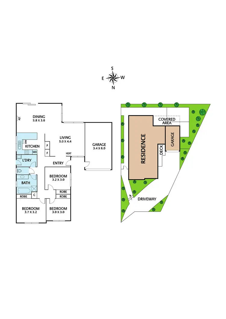 Floorplan of Homely house listing, 6 Clay Court, Blackburn North VIC 3130
