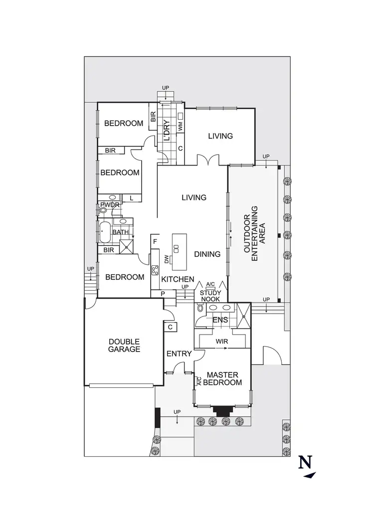Floorplan of Homely house listing, 8 Andmar  Way, Doreen VIC 3754