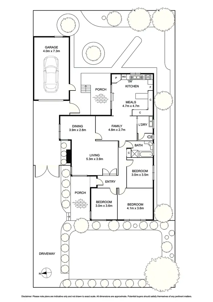 Floorplan of Homely house listing, 112 Bignell Road, Bentleigh East VIC 3165