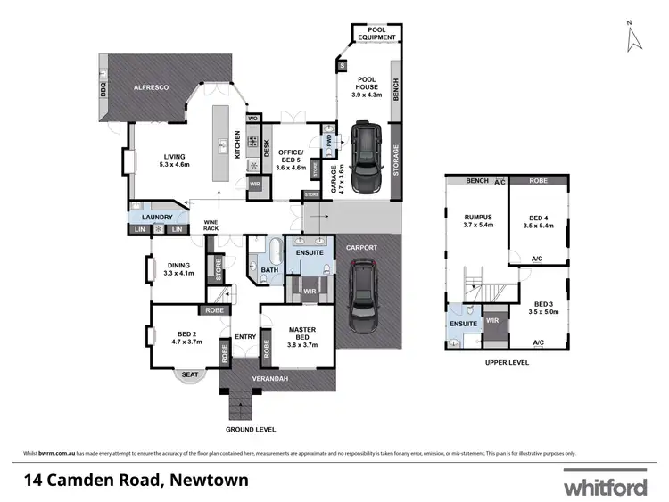 Floorplan of Homely house listing, 14 Camden Road, Newtown VIC 3220