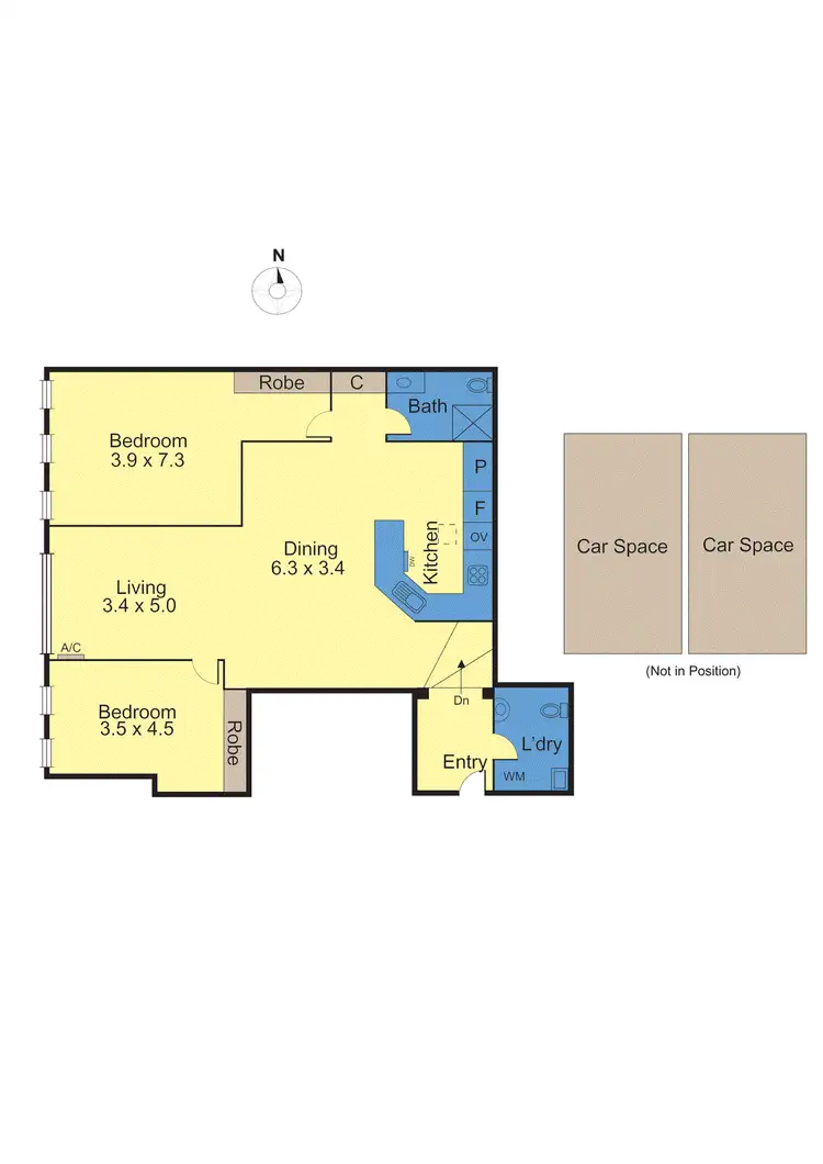 Floorplan of Homely apartment listing, 12/48 Oxley Road, Hawthorn VIC 3122