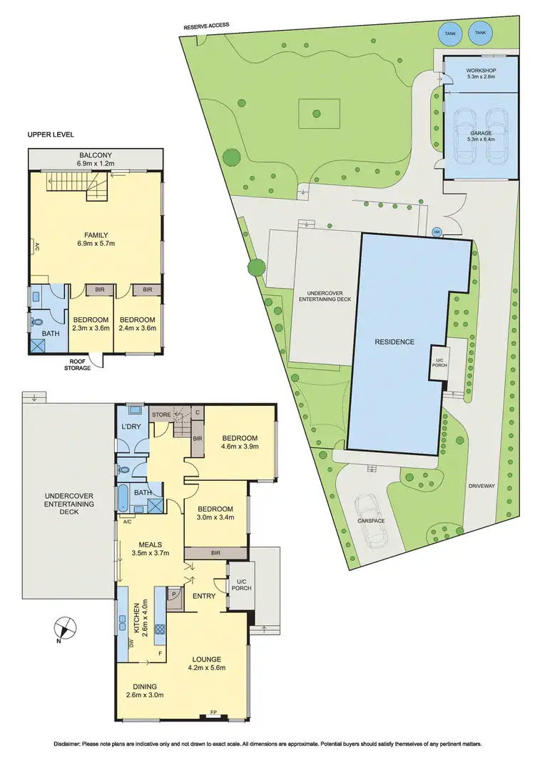 Floorplan of Homely house listing, 42 Gedye Street, Doncaster East VIC 3109