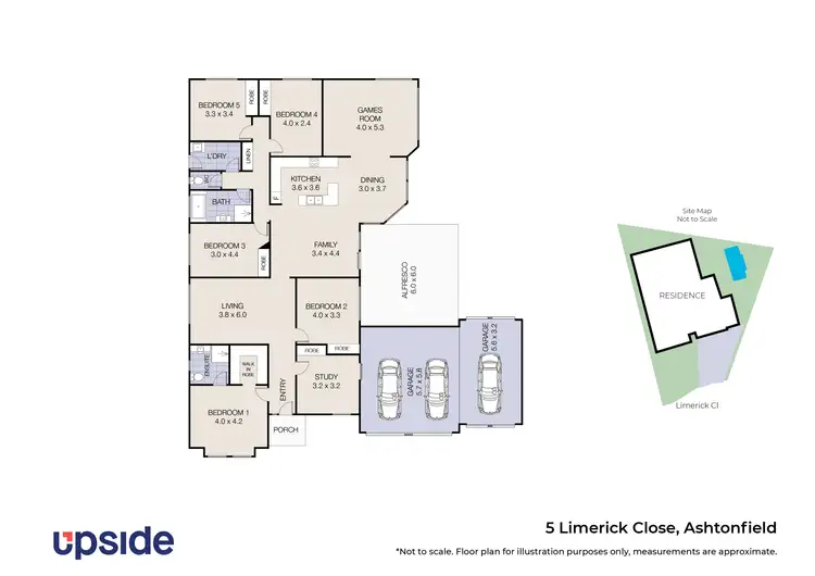 Floorplan of Homely house listing, 5 Limerick Close, Ashtonfield NSW 2323