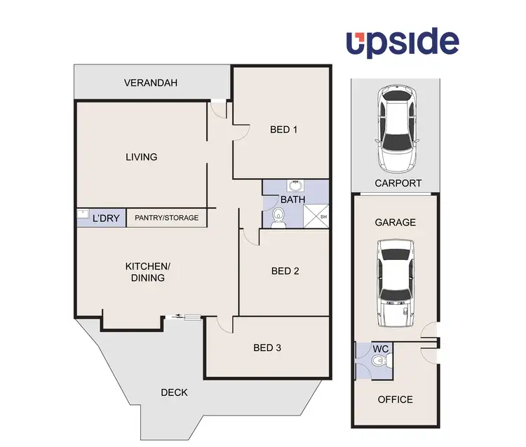Floorplan of Homely house listing, 132 Collett Street, Queanbeyan NSW 2620