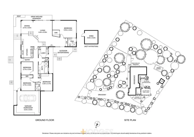 Floorplan of Homely house listing, 25 Kim-Marie Mews, Moriac VIC 3240