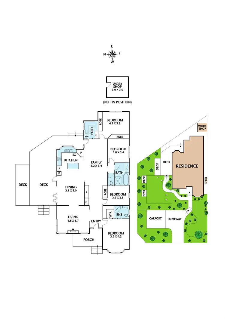Floorplan of Homely house listing, 1 Halls Parade, Mitcham VIC 3132
