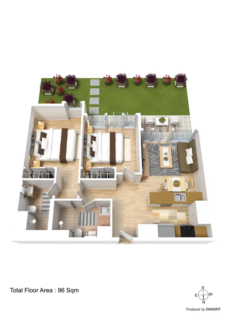 Floorplan of Homely apartment listing, 7/1A Paxton Street, Malvern East VIC 3145