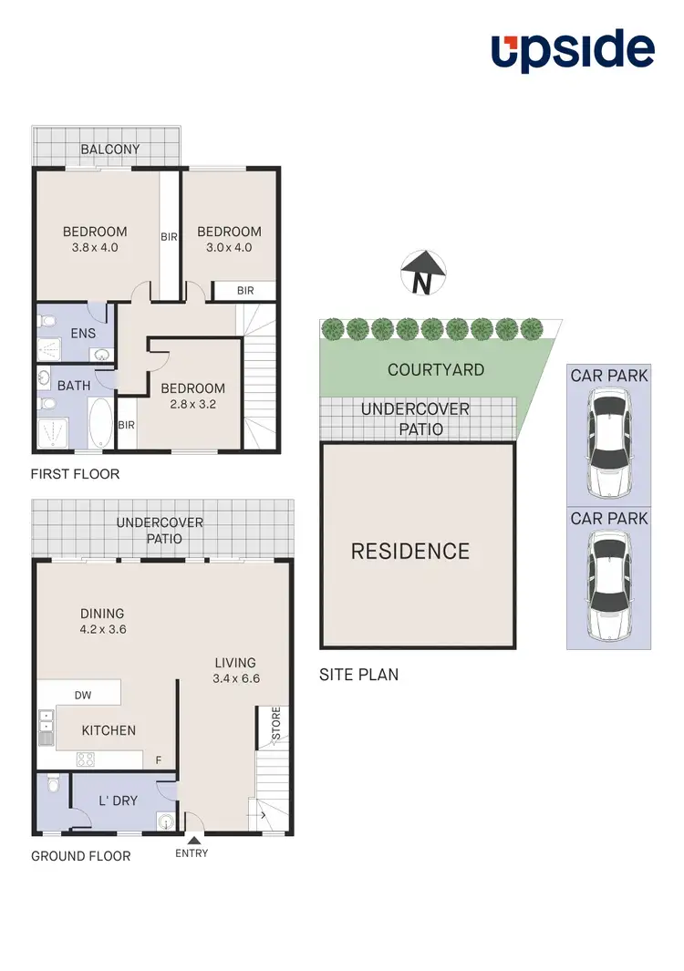 Floorplan of Homely townhouse listing, 11/3-9 Broe Avenue, Arncliffe NSW 2205